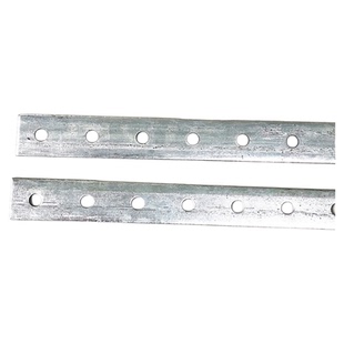 圆孔扁铁带孔镀锌冲孔铁片铁条接地40扁铁20扁铁25扁铁孔位定制30