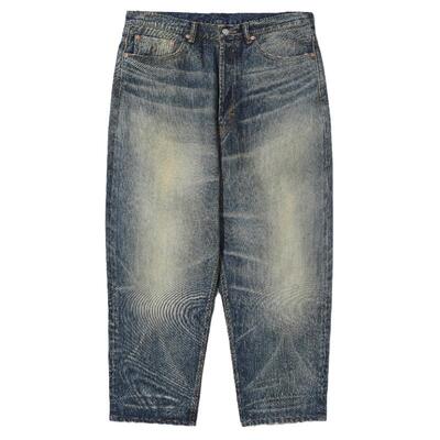 日产牛仔长裤洗水泥染TIRES