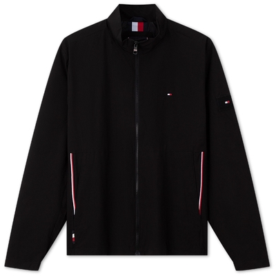 Tommy男装镶边口袋立领休闲夹克