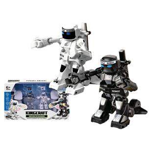 儿童遥控格斗机器人体感双人对战玩具拳击男生打架黑科技战斗男孩