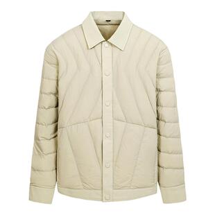 雪中飞2026春新款男士设计感绗线轻薄羽绒服商务休闲百搭潮流