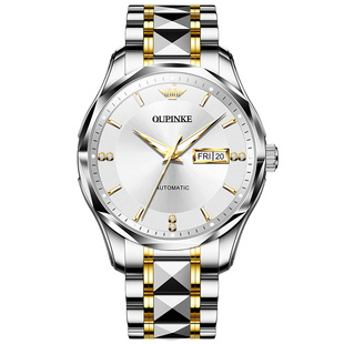 瑞士认证正品牌专卖店简约商务男表进口机芯机械表高档腕表十大