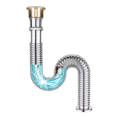 洗手盆下水管防返臭神器脸面