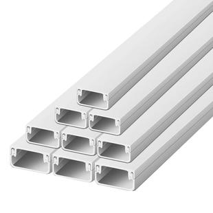 pvc线槽明线遮挡隐形家用地面自粘明装方型地线槽防踩电线走线槽