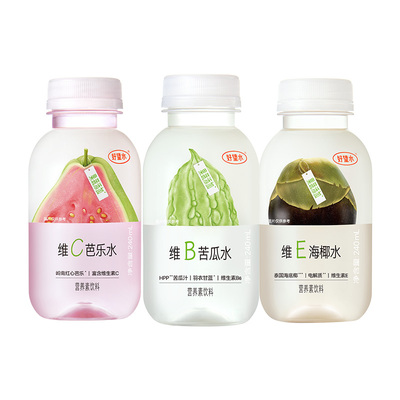 好望水维C红心芭乐水果蔬汁维B苦瓜水饮料便携小瓶装0脂饮料整箱