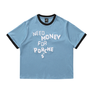 【PacShop】.pac 欲望单缝线撞色短袖 DESIRES RINGER TSHIRT