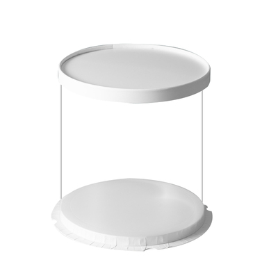 圆形透明生日蛋糕盒4寸6寸8寸10寸12寸单层双层加高特高50个整件