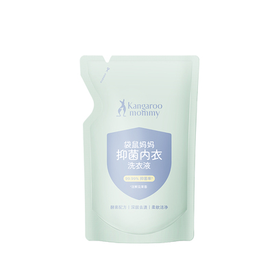 袋鼠妈妈母婴抑菌洗衣液