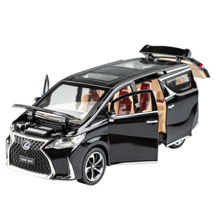 雷克萨斯LM雷尔法合金车模 1:24仿真汽车模型摆件男孩金属玩具车