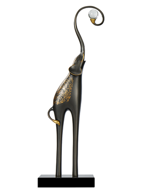 招财大象摆件客厅玄关电视柜装饰