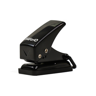 可得优透明单孔打孔器迷你圆孔小型手动打眼机打洞器a4纸张活页本子手工diy学生可爱圆环文具装订圈成册工具