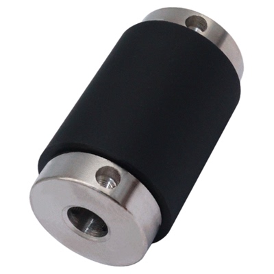 聚氨酯包胶滚轮通孔主动轮防滑