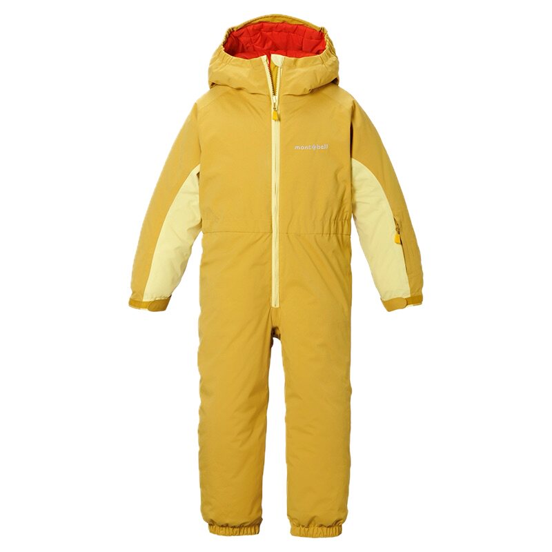 日本美山 mont-bell 2025冬儿童防水保暖防风羽绒服连体衣滑雪服