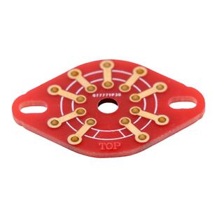 电子管座焊接板转接板用于EIZZ/CMC系列管座4脚5脚6脚7脚8脚9脚