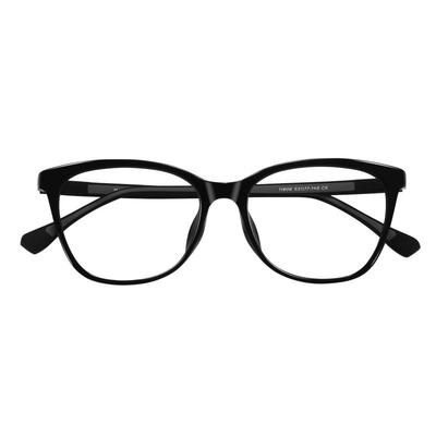 猫眼超轻TR近视镜框配依视路镜片