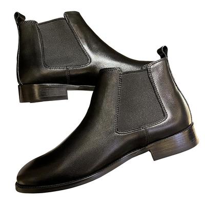 卡诺威士切尔西靴英伦