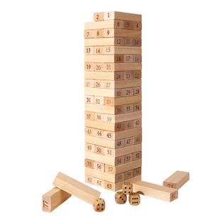 儿童叠叠乐抽积木玩具益智叠叠高桌面游戏3男孩5女孩6岁生日礼物9