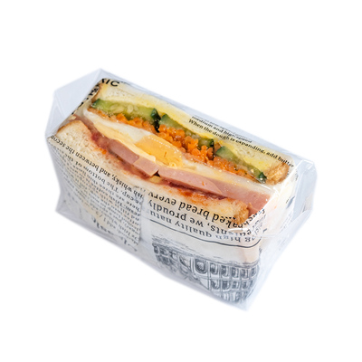 三明治包装袋摆摊空白面包吐司袋