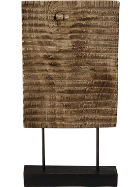 如是侘寂风复古手工装饰摆件