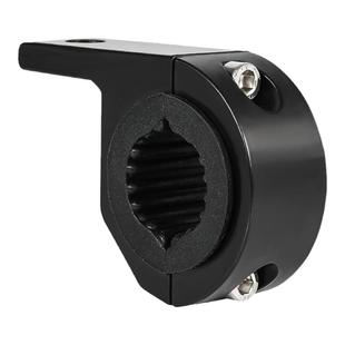 射灯支架摩托车越野车前杠改装保险杠护杠铝合金管夹固定灯夹卡子