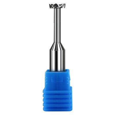 加长钨钢t型槽铣刀D4-5-6-8-10-12-14-16-20合金T刀钢/铝/100