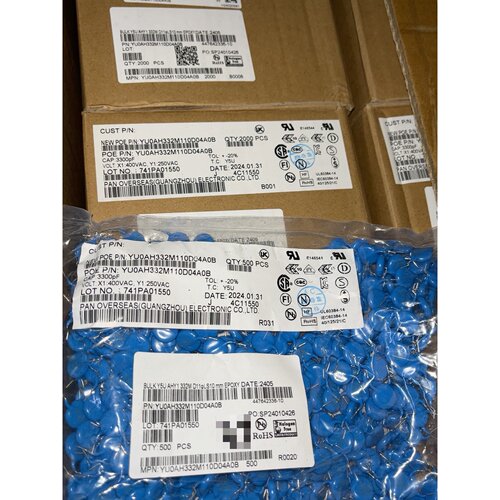 议价AH332M瓷片电容3300PFx1400Vy1维修