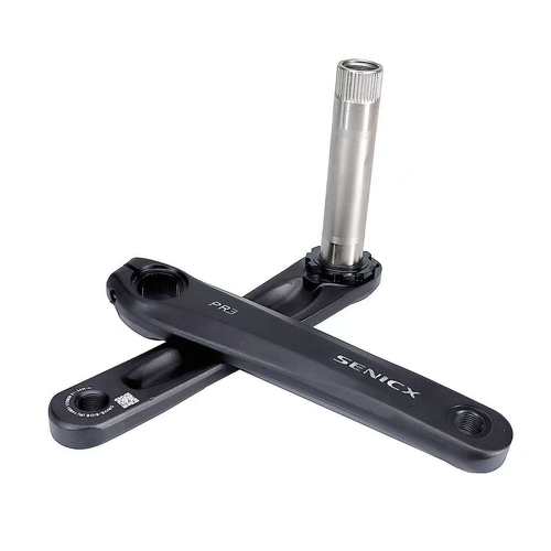 SENICX驭勇 PR3公路自行车中空一体牙盘双盘曲柄24mm规格中轴套件