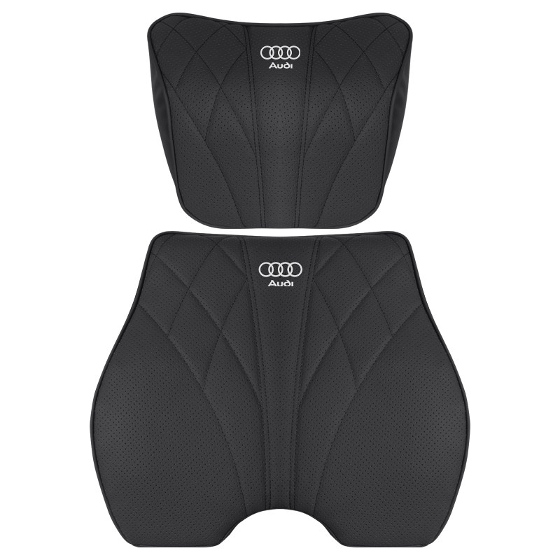 适用奥迪A4L/A3/A5L/A6/A7L汽车头枕护颈枕腰靠Q3/Q2/Q5L内饰用品