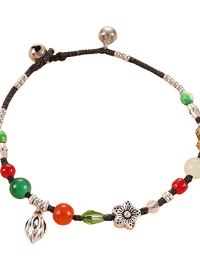 女蜡绳藏系手作款手绳新品