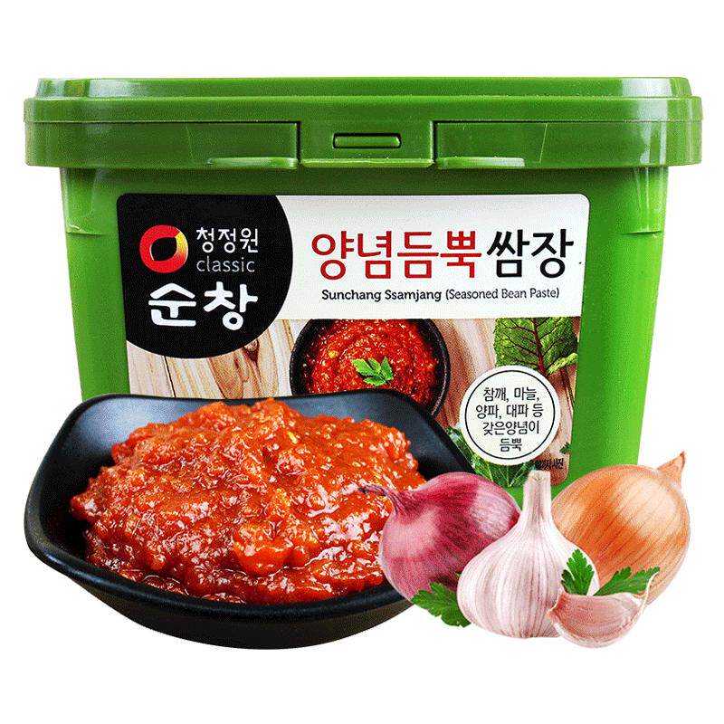 清净园包饭酱韩国蒜蓉辣酱韩式烤肉蘸料拌饭酱生菜烧烤蘸酱家商用