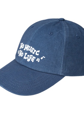 NOMUSICNOLIFE棒球帽遮阳脸小