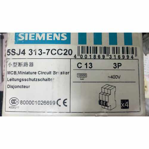 型断路器 5SJ4313-7CC20 3P C13A询价