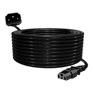 电动车摩托车电瓶充电器延长线高楼防水室外户外公母头加长拖线板