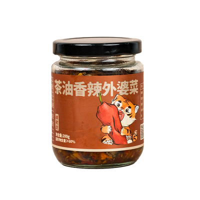 甜老虎茶油香辣外婆菜