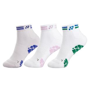 【自营】YONEX尤尼克斯短筒中筒男款运动袜羽球网球棉质吸汗抗菌