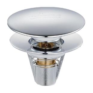 潜水艇洗手盆漏水塞脸池弹跳芯下水器台盆面盆配件按压式堵孔塞子