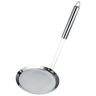 304不锈钢过滤网隔油勺超细隔渣小号漏勺油脂奶泡浮沫榨果汁网筛