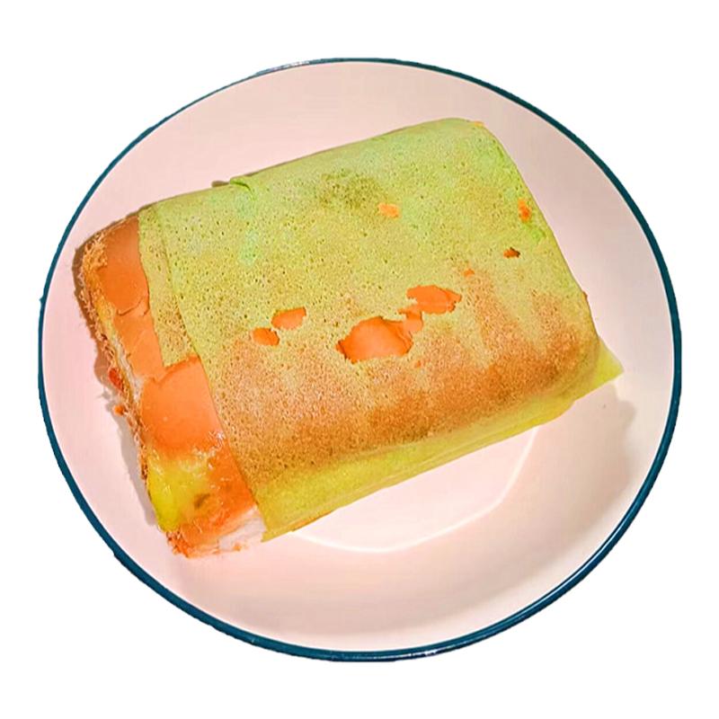 清真蛋皮抹茶面包宵夜零食小吃