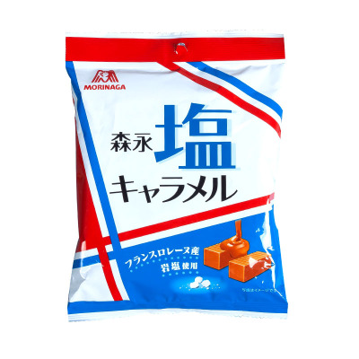 日本进口森永岩盐太妃糖日式海盐焦糖牛奶软糖软糖网红婚礼喜糖