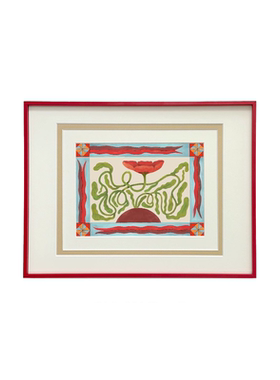 现代多巴胺法式复古高级感艺术画