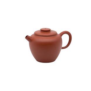 渌水山房 黄龙山朱泥巨轮珠壶 孟臣壶 泡茶利器 宜兴紫砂壶