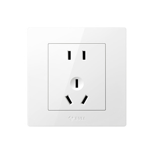 公牛灯开关面板家用电灯单联单控开关墙壁暗装一开单控单开开关