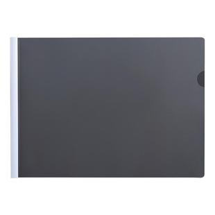 学生水滴抽杆夹10个装B4试卷夹透明彩色资料夹大容量档案报告夹包书皮夹子办公抽拉夹塑料夹病例分类活页夹子