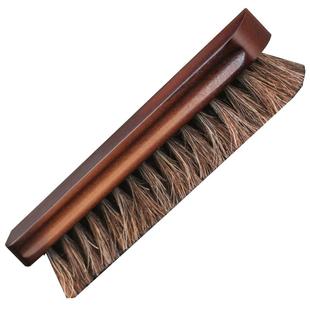 Jron马鬃毛刷实木软毛刷马毛鞋刷擦鞋油洗鞋刷绒皮清洁刷抛光刷子