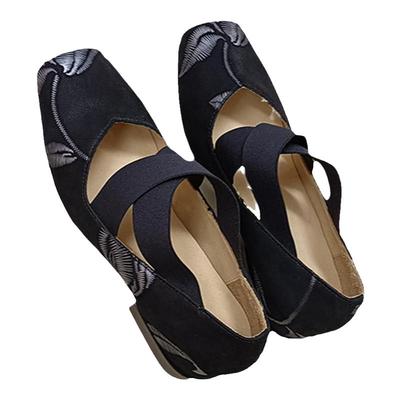 中高跟内增高单鞋真皮