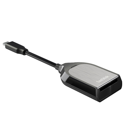 SanDisk闪迪SD卡读卡器 UHS-II USB-C type-c接口读卡器SDDR-409