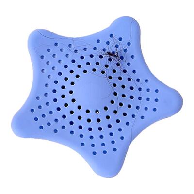 海星硅胶过滤网厨房水池地漏盖子 卫生间水槽防堵塞过滤器