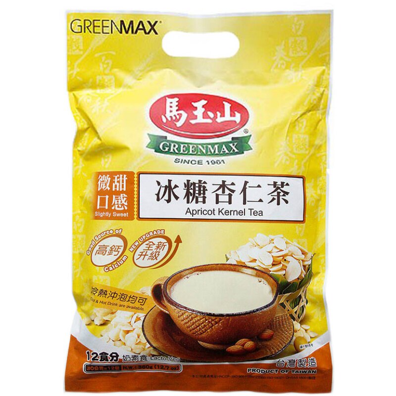 台湾马玉山冰糖杏仁茶360g冲饮品