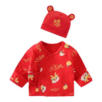 纯棉半背衣3件套保暖春秋