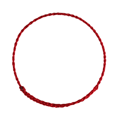 普陀山极细马年小红绳手链本命年